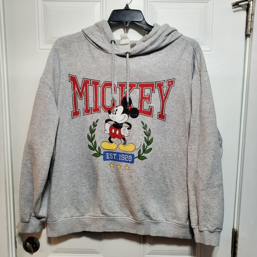 H&M Disney Mickey Mouse Hoodie size XL EST. 1928